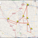 2013 Pedaling The Prairie – Hempstead, TX – 24, 45, 55, 71 mile routes